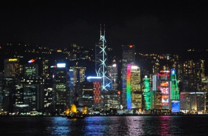 Hong Kong Skyline at Night 2